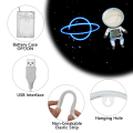 Miniatyrbillede 3 af 10: Neonlys planetformet
