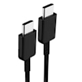 Pikkukuva 2 / 7: Type C - Type C -kaapeli PD-pikalataus joustava Type C -datakaapeli Androidille Note 10 -puhelimelle 1 m musta