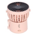 Miniatyrbilde 3 av 7: Halsvifte 3.5W 3 Moduser 45 Grader Opp og Ned USB-Lading Håndfri Bærbar Halsvifte for Hjemmekontor Reise Rosa