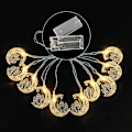 Miniatyrbild 1 av 10: 2m 10LED LED String Light Ramadan Lantern WARM WHITE 2M warm white Style 3