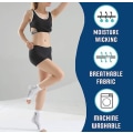 Pikkukuva 3 / 5: 5-paket SootheSocks Neuropatian Kompressiosukat, Ankkelin Kompressiosukat full black 1pair-L XL