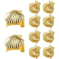Miniatyrbild 1 av 11: 10-pack automatisk ljussläckare Ljussläckare Metallhölje Case Ljussläckare Timer (guld)