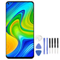 Miniatyrbilde 1 av 7: 6.53in LCD Skjerm Erstatning Med Verktøy 3D Sensitiv Berøring LCD Display Berøring Erstatningsskjerm for Redmi Note 9 for 10X 4G