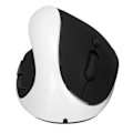 Miniatyrbillede 2 af 7: Venstrehånds Vertikal Mus 2.4G Trådløs Vertikal Ergonomisk Mus Genopladelig Mus med USB-adapter Justerbar DPI til PC Sort Hvid