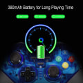 Pikkukuva 5 / 5: Switch Pro Controller, Shumeifang Trådlös Bluetooth Controller Switch Pro Remote Gamepad Nintendo Switch Consolelle - Sininen