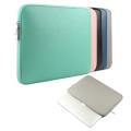 Miniatyrbillede 1 af 7: Computer Sleeve til MacBook i læder 11,13&15 tom - Pavyson soft lea Blå 13 tum NYA MAC