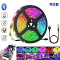 Pikkukuva 1 / 5: LED-nauhavalot App Bluetooth-ohjaus TV:n taustavalaistus RGB