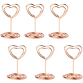 Miniatyrbillede 1 af 2: 20 stk Mini Place Card Holdere Bord Antal Stativ Bord Kortholdere