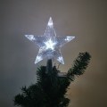 Miniatyrbild 5 av 5: Jul LED-lampor Treetop Star Decor Lamp Batteridriven