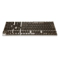 Pikkukuva 4 / 5: Näppäinhattusetti 132 näppäintä Korkea Läpinäkyvä PC CBSA Korkeus Matta Ergonominen DIY Vaihtonäppäinhatut Mekaaniselle Näppäimistölle Musta