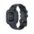 Miniatyrbillede 2 af 5: Smartwatch-rem til Garminfit Jr 3/garmin Vivofit Jr 3 Silikonrem Slitskydd Camouflage Gray