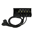 Miniatyrbild 6 av 7: USB3.0 Hub Frontpanel 5Gbps 4 Portar 19pin Optisk Enhet Frontpanel för 5.25 Tum PC Datorchassi