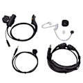 Miniatyrbillede 1 af 7: Halsmikrofon Headset U94 PTT med Fingermikrofon Kompatibel med MOTOROLA XIR P8268 P8668 DP4400 DP4800