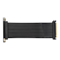 Pikkukuva 1 / 7: PCIE4.0 X16 -nousukaapeli, 9,8 tuuman pituus, suorakulmainen, nopea, pystysuoraan asennettava GPU-kaapeli, PCI Express Gen4 -nousukaapeli RTX3090:lle