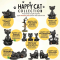 Miniatyrbilde 5 av 5: Buddha kattstatue meditasjon yoga samleobjekt for katt 18 CM