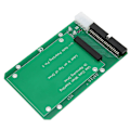 Miniatyrbillede 3 af 7: 2.5in til 3.5in SATA HDD SDD 44Pin IDE Konverterkort Sikker Overførsel PCB Harddisk Adapterkort Konverter til PC
