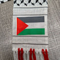 Pikkukuva 4 / 10: Palestiinan lippuhuivit Palestiinan kansallinen lippuhuivit 10 10 10