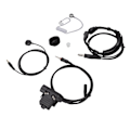 Miniatyrbild 3 av 7: U94 Finger Mic PTT 7.1mm Headset U94 PTT Halsmikrofon Headset för Yaesu Vertex VX6R VX7