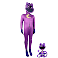 Miniatyrbilde 2 av 4: Cosplay Smiling Critters Klær, Picky Piggy, DogDay, iptv Spania Jumpsuit Halloween Karneval Fest Antrekk Drakt For Barn Voksne Catnap Catnap 190