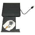 Miniatyrbilde 2 av 7: USB3.0 Ekstern DVD-brenner Ultratynn Ekstern DVD-stasjon med USB C-adapter for Bærbare Datamaskiner Stasjonære PC-er