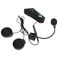 Miniatyrbillede 6 af 7: Hjelm Bluetooth Headset Multifunktionel Støjreduktion Vindtæt Bluetooth 5.0 Intercom Headset til Cykling