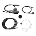 Miniatyrbilde 7 av 7: 7.1mm Teleskopisk Halsmikrofon Headset Fingermikrofon U94 PTT Radio Ørepropp for Baofeng UV9R PLUS UVXR BF9700