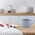 Pikkukuva 4 / 5: 250 ml keraminen kahvikuppi, yksivärinen teekuppi, kaunis ja blue