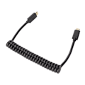 Miniatyrbillede 7 af 7: USB C Kabel USB C til USB C 14K 60hz 3A Hurtig Opladning 10Gbps 1.2m Spiral Fjeder Design USB C Strømkabel Han Lige til Han Lige Stik