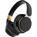 Pikkukuva 1 / 5: Bluetooth-kuulokkeet, langattomat Bluetooth-kuulokkeet mikrofonilla TF/FM, Bluetooth-kuulokemikrofoni, pelikäyttöön, melunvaimennus iPhone, iPad, Android - musta A