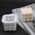 Miniatyrbillede 2 af 2: 2-pak DIY - Støbeform / Lysform (Stor) white