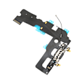 Miniatyrbilde 5 av 7: Ladeportmodul USB-ladeport Dokkingkontakt Mikrofonsignal Antenne Flexkabelmodul for IPhone 7 Plus Svart