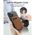 Miniatyrbilde 5 av 5: Lær Magsafe-etui for iPhone 14 13 12 Pro Max Cartera Magsafe