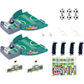 Miniatyrbillede 4 af 5: Fodboldspil til to: Interaktivt fodboldlegetøj med bord, bolde og bræt.A