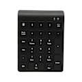 Miniatyrbild 1 av 7: Trådlöst numeriskt tangentbord Bluetooth 27 tangenter Svart Snabb dataöverföring Gaming-tangentbord Stöd för genvägstangenter för bärbar dator surfplatta