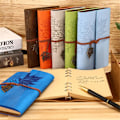 Miniatyrbillede 4 af 10: A5 Traveler Notebook Journal Skitsebog RØD Red