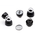 Miniatyrbillede 3 af 5: Stykke Magnetisk Dørstopper Gulv Sort Dørstopper Magnetisk Vægdørstopper