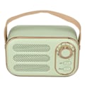 Pikkukuva 4 / 7: Bluetooth-kaiutin Stereo HiFi Ääni USB-lataus Retro Kannettava Langaton Kaiutin Kotiin Matkalle Vihreä