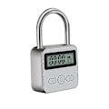 Pikkukuva 1 / 5: Aikak lukko LCD-näytöllä, USB-ladattava, aikuisille, elektroninen ajastimella silver
