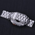 Miniatyrbild 3 av 7: Armband i rostfritt stål för Apple Watch Band 45 mm Ultra 49 mm 41 mm 40 mm 44 mm watch Metallarmband för Iwatch Series 9 8 7 6 5 Black