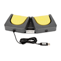 Miniatyrbilde 6 av 7: USB Dobbel Fotbryter USB To Pedaler Mekanisk Tastatur MIDI Kontroller HID Programmerbar Datamaskin PC Fotbryter