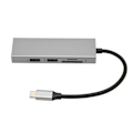 Pikkukuva 4 / 7: 5-in-1 USB C -keskitin USB3.0 USB2.0 -muistikorttipaikalla, muistikorttipaikalla ja HD-multimedialiitännällä varustettu moniporttisovitin IOS-tabletille