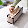 Miniatyrbillede 9 af 9: 3 stk/ sæt Foldbar Undertøjs Organizer BH Opbevaringsboks Strømper Slips Skuffeboks