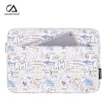 Miniatyrbillede 2 af 8: Computer taske laptop sleeve / etui til bærbar computer hvid 13 tommer
