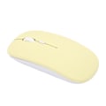 Miniatyrbillede 5 af 7: Trådløs Mus Smart Mini Bærbar 3 Hastighed DPI Justerbar Trådløs Mus til Kontor Laptop Computer Tablet Gul Frosted Single Mode