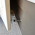 Miniatyrbillede 5 af 5: Kraftig dørstopper med krog Rustfri dørstopperbørste