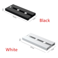 Miniatyrbillede 2 af 6: Vinglasholder Væghængt Sort black