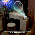 Pikkukuva 10 / 10: Tähtiprojektori LED - Galaxy Star -projektori