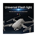 Miniatyrbillede 3 af 5: 4 stk 7 farver Drone Strobe lys USB Led Anti-kollisions Cykel Hale Drone Nightfly Mini Signal Flas