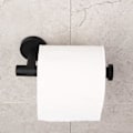 Miniatyrbillede 2 af 5: Toiletpapirholder til badeværelse SUS304 Rustfrit stål, mat sort T