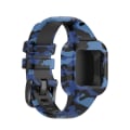Pikkukuva 1 / 5: Smartwatch-ranneke Garminfit Jr 3/garmin Vivofit Jr 3 Silikoninen hihna Ilma-aukko Camouflage Blue